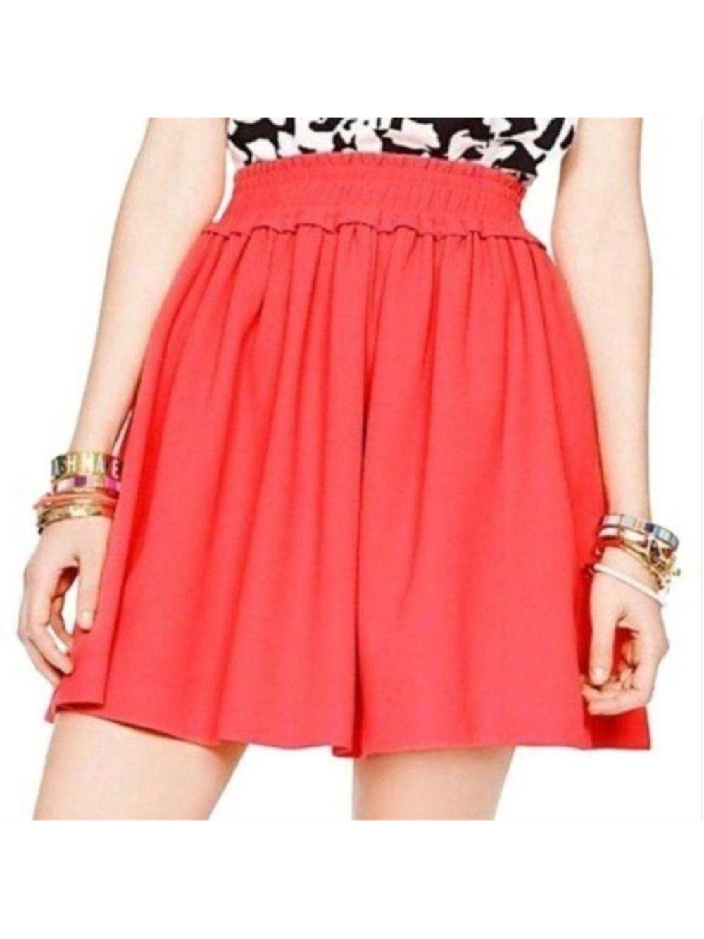 Kate Spade Skirt the Rules Neon Skirt Large